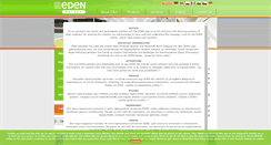 Desktop Screenshot of eden-eu.com