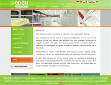 Tablet Screenshot of eden-eu.com